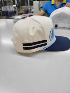 Gorra de Béisbol de Cinco Paneles, Estructurada, de Dos Tonos, de Algodón, para Adultos, con Logotipo Personalizado, Hecha en Vietnam, Estilo Casual y Elegante - Product Image 4