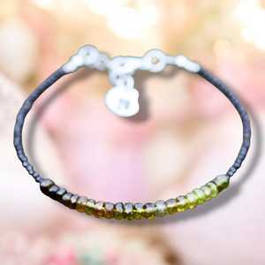 Sterling Silver Garnet Black Spinel Bracelet January Birthstone Gemstone Jewelry Handmade Gift For Women - Product Image 6