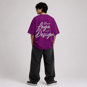 T-shirt à manches courtes en coton premium, style streetwear, imprimé graphique surdimensionné, coupe unisexe pour hommes et femmes - Product Image 1