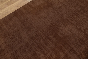 Alfombra Gabbeh Tejida a Mano en Color Chocolate, Lana de Nueva Zelanda, Tono Tierra, Estilo Minimalista para Sala de Estar o Dormitorio - Product Image 3