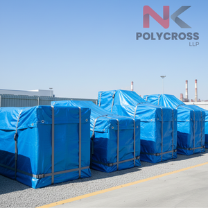 Bâche de protection résistante aux UV pour équipement lourd, protection contre toutes les intempéries, bâche de protection pour équipement pour la protection des chantiers de construction - Product Image 6