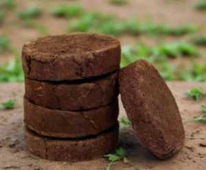 Bhumi Gold Organic en pâte de ghee de vache pour la Puja, l'agriculture biologique et l'utilisation comme combustible naturel, 100% naturel et de la meilleure qualité - Product Image 1