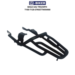 Sacoche arrière Triumph pour porte-bagages modèle 3, compatible T100-T120-Twin 900 - Product Image 1