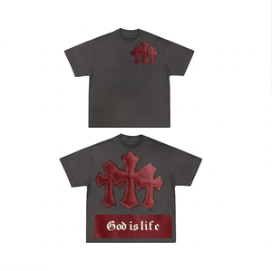Fabricant de T-shirts Personnalisés de Haute Qualité 2026 – Vente en Gros OEM de T-shirts Streetwear Vides en Coton Oversize Imprimés pour la Gym et la Mode – Fournisseur - Product Image 5