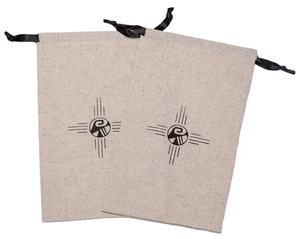 Sac en mousseline avec cordon de serrage Sacs en mousseline imprimés avec logo personnalisé Petits sacs à cordon de serrage - Product Image 6