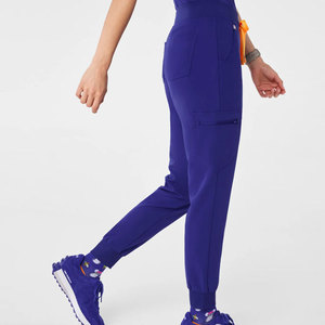Pantalones Oxford de Enfermería 2026 de Alta Calidad, Personalizados, con Cordón Elástico en la Cintura, Lisos, Ajustados, Transpirables y Cómodos - Product Image 2