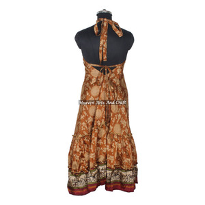 Vestido Maxi Bohemio de Verano 2026, Estilo Boho Occidental, Vestido de Tirantes Finos, Moda Chic Europea para Mujer, en Seda - Product Image 2
