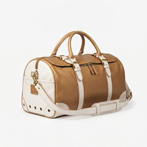 Correas de Hombro Ajustables de Cuero con Gancho y Hebilla de Latón para Bolsos de Lona, Bolsa de Lona de Cuero con Cremallera y Correa de Hombro Ajustable - Product Image 2