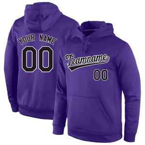 Sweat à capuche de hockey sur glace personnalisé OEM 100% polyester unisexe à manches longues avec impression par sublimation pour adulte - Product Image 5