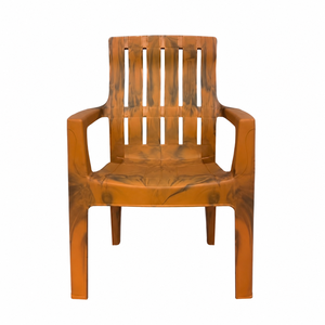 Fauteuil boule moderne fait main en plastique à rayures orthopédiques, bicolore, style antique, pour salle à manger, salon, chambre, bureau à domicile et usage extérieur - Product Image 1