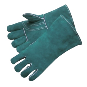 Gants de sécurité en cuir de vachette pleine fleur de qualité supérieure pour le soudage industriel et la protection des paumes pour les travailleurs - Product Image 4