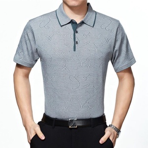 100% Cotton Custom Unisex T <b>Shirts</b> Plus Size Casual Short Sleeves with Custom Logo Breathable <b>Men's</b> Polo T-<b>Shirts</b> - Product Image 5
