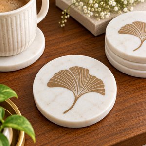 white marble <b>coaster</b> sun <b>coaster</b> gold inlay <b>coaster</b> ocean <b>coaster</b> waves <b>coaster</b> round <b>drink</b> <b>coaster</b> natural stone <b>coaster</b> TRENDY - Product Image 6