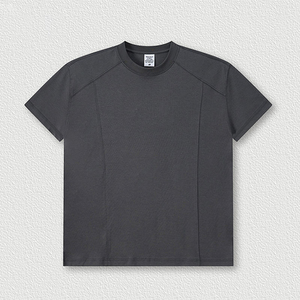 เสื้อยืดแฟชั่นผู้ชายแบบสปอร์ตคอกลม สตรีทแวร์ ระบายอากาศได้ดี  รับผลิตเสื้อยืดแบบขายส่งพร้อมลายกราฟิกตามสั่ง - Product Image 5