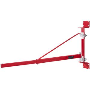 Braccio di Supporto per Paranco Elettrico con Capacità di Carico Massima di 660 Libbre, Telaio in Acciaio, Braccio Oscillante a 180 Gradi per Uso Agricolo - Product Image 4