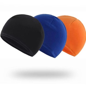 Bonnet d'hiver chaud en polaire avec logo personnalisé, coupe-vent, thermique, pour le cyclisme, le ski et les sports de plein air - Product Image 1