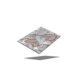 2024 usine directe 300X450mm Rectangle blanc mat carreaux de céramique Design classique moderne Texture solide antibactérienne pour l'intérieur - Product Image 5