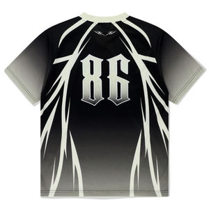 Camiseta Deportiva con Cuello en V, Sublimada Personalizada, de Alta Calidad, para Hombre, Estilo Urbano - Product Image 3