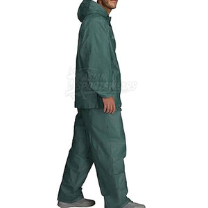 Ensemble coupe-vent personnalisé avec votre logo pour homme, veste et pantalon légers pour les sports de plein air décontractés - Product Image 2