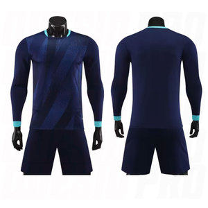 Conjunto de Uniforme de Fútbol Personalizado Premium para Niños y Adultos, Personalizado 23-24, para Niños y Hombres, Estampado, Manga Larga, Traje Deportivo - Product Image 4
