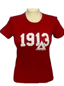 Camisetas de Mujer y Niña de Manga Corta de Algodón para Uso Casual en el Campus, Diseño Personalizado en Negro, Rojo y Blanco, de Gran Venta - Product Image 4