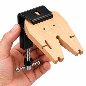 Goldsmith Workbench Jewelry Making Bench Pin with <b>Clamp</b> <b>Wooden</b> Jewelry Work Table 3 Inch Zetomed Pro - Product Image 3