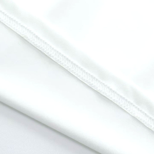 Camisa de Pesca Unisex de Manga Larga, Color Blanco con Mangas de Camuflaje Azul, Impresión por Sublimación, Protección UPF 50 Anti-UV, Impermeable, Frente de Poliéster - Product Image 5