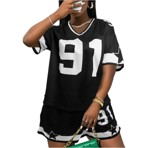 Wholesale <b>Athletic</b> Tracksuit Polyester Mesh Printed Sportswear Set Manufacturer - Product Image 1