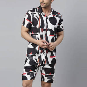 Conjunto Deportivo de Secado Rápido para Hombre, Camiseta y Pantalones Cortos de Verano para Gimnasio, para Estilos de Vida Activos - Product Image 1