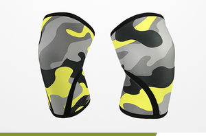 Genouillère de compression en néoprène souple 5 mm et 7 mm pour haltérophilie, soutien du genou pour la musculation et la protection en salle de sport - Product Image 4