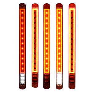 Barra de luz LED de 18 pulgadas, STI con indicador de brillo de neón y luz de respaldo, luz de marcador LED SAE/DOT/FMVSS108 - Product Image 1