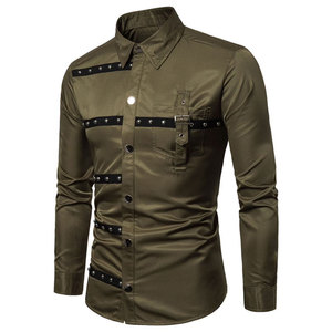 Customized <b>Men's</b> Gothic T-Shirts Steam Punk Retro Holiday Fashion Clothing Wholesale Factory Supplies - Product Image 3