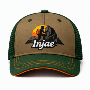 Wholesale Custom Trucker Hats High Quality Mesh Back Baseball <b>Caps</b> Embroidered Outdoor <b>Hiking</b> Sports <b>Caps</b> for Men and Women - Product Image 2