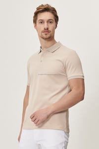 Camisas de lujo para hombre, Jersey de algodón 100% de alta calidad con logotipo personalizado, ropa deportiva de manga corta transpirable de secado rápido - Product Image 4
