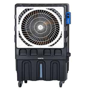 Enfriador de Aire Eléctrico de Plástico Resistente para Desierto, Independiente, con Tanque de 100L, Área de Enfriamiento de 2500 Pies Cuadrados, Almohadilla de Panal, Ideal para Hoteles, 1 Año de Garantía - Product Image 2