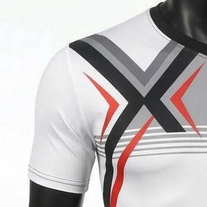 T-shirt personnalisé avec logo, t-shirt en coton de qualité supérieure, t-shirt décontracté d'été, vente en gros de t-shirts personnalisés - Product Image 4