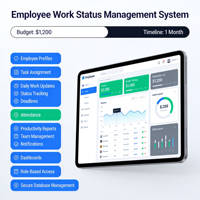 Aplicación de Monitoreo del Trabajo del Personal Empresarial con Funciones de Marketing Digital y Correo Electrónico