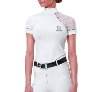 Ropa de equitación activa y confiable, cómoda, transpirable, atlética, camisetas de entrenamiento para práctica diaria. - Product Image 1