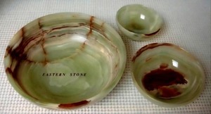 Handcrafted Natural Marble Decorative Bowls, Luxury <b>Stone</b> Serving and Fruit Bowl for Home Decor, Wholesale Custom Marble - Product Image 4