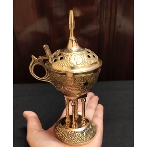 Brûleur d'encens décoratif pour le printemps, article pour l'équilibre mental, la pratique de la méditation, la présence, la prière, le confort, brûleur d'encens harmonieux - Product Image 1