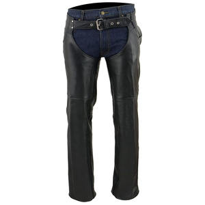 Pantalones de Motocicleta de Cuero Premium para Hombre Samroz Sports, Totalmente Forrados, con Bolsillo para Monedas, Logotipo Personalizable, Color Personalizable, Posición Frontal, para Todas las Estaciones - Product Image 2