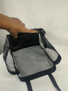 Large Capacity Fashion Mesh <b>Tote</b> <b>Bag</b> Multiple <b>Compartments</b> Lightweight Breathable Net Shopping Beach <b>Bag</b> Casual Handbags - Product Image 6