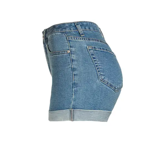 Shorts de Mezclilla en Múltiples Colores, Pantalones Cortos Rotos para Mujer, Shorts de Mezclilla Ajustados y Sexys para Mujer, Servicio OEM - Product Image 5