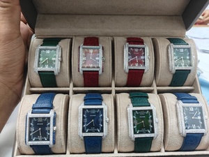 นาฬิกาควอตซ์แฟชั่นสุดหรูหน้าปัดคลาสสิกใส่ได้ทั้งชายและหญิง VVS Moissanite ประดับเพชร - Product Image 6