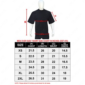 T-shirts Homme Personnalisés en Gros du Fabricant, 245g, Blancs, Épaules Tombantes, 100% Coton, Coupe Oversize, Grandes Tailles - Product Image 6