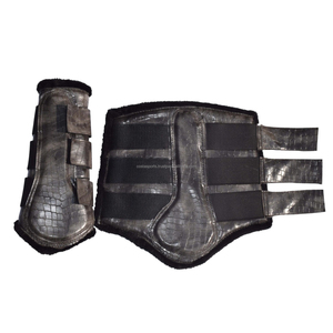 Juego de Sillín de Lujo con Textura de Cocodrilo, el Mejor Juego de Accesorios Ecuestres - Product Image 3
