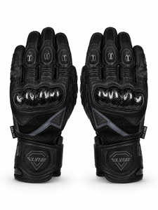 Guantes de Carreras Oxytag, de Cuero, Dedos Completos, Transpirables, con Protección en la Palma, Cierre de Velcro, Unisex, Precio al por Mayor, OEM, Personalizados - Product Image 6