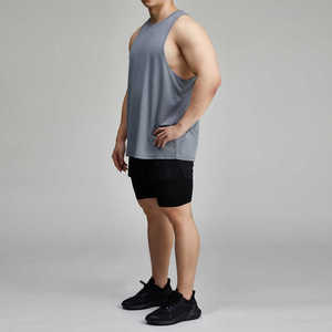 Custom Mens Muscle Tank Top Wholesale OEM Manufacturer Supplier Gym Clothing Bulk Production - Product Image 5