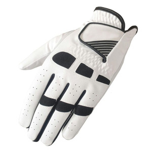 Gants de golf en cuir de cabretta de qualité supérieure pour hommes et femmes, adhérence douce, design respirant, logo personnalisé, usage sportif - Product Image 4