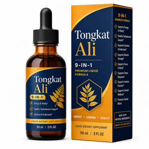 Gotas Líquidas de Tongkat Ali al por Mayor 9 en 1 con Maca, Ginseng, Ashwagandha, Tribulus, Fórmula de Energía y Vitalidad para Hombres, OEM - Product Image 1